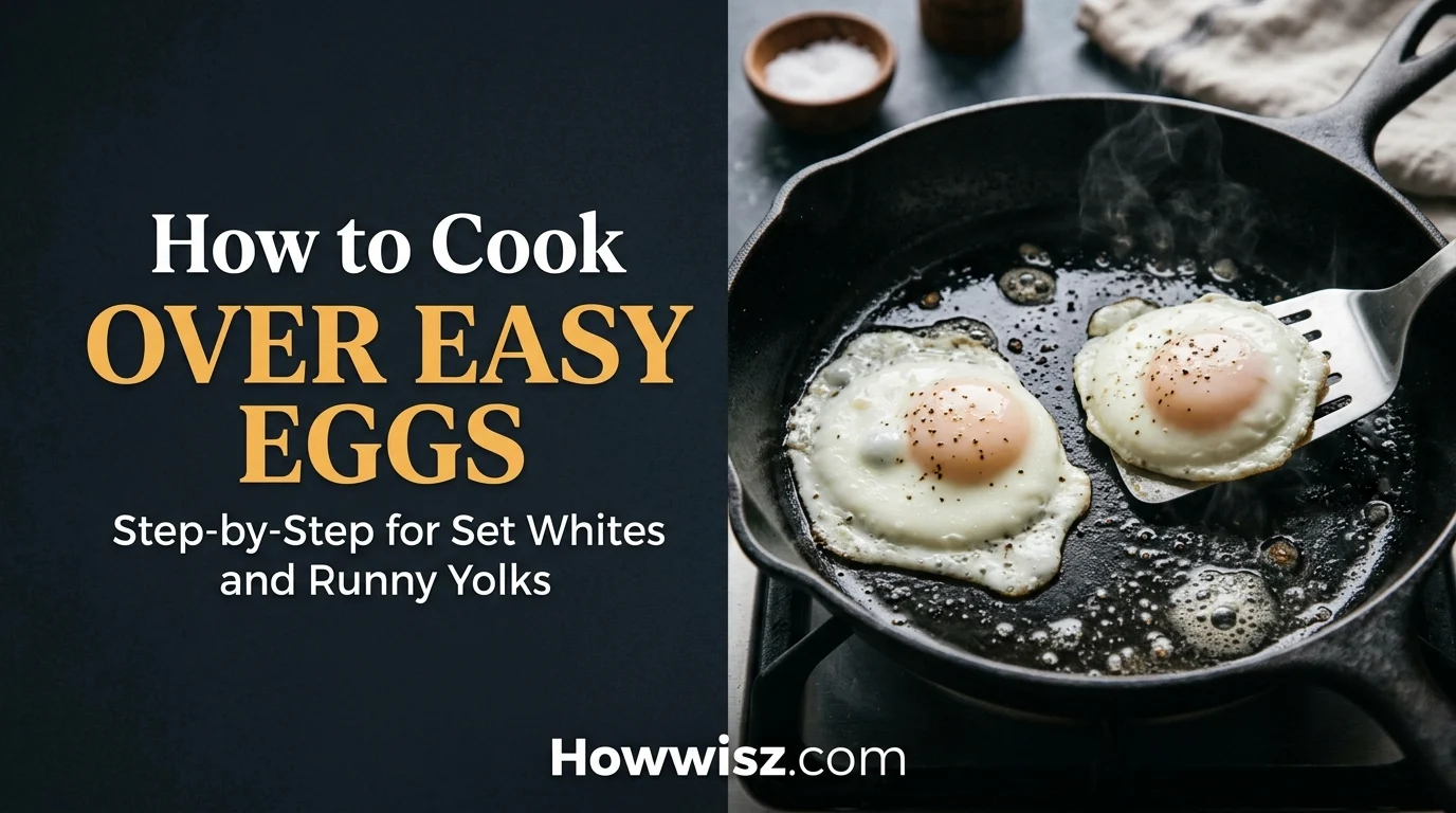 How to Cook Over Easy Eggs